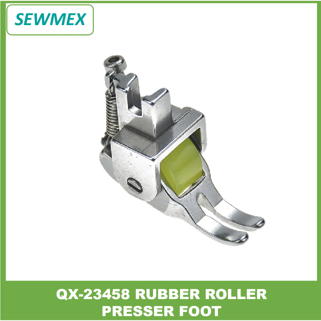 š„Ready stockš„QX-23458 Rubber Roller Presser Foot for Industrial Sewing Machines In Stock