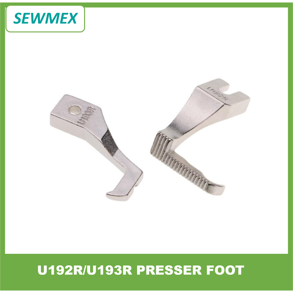 š„Ready stockš„U192R+U193R Set Tapak Zip untuk mesin jahit walking foot (Jahit Canvas)