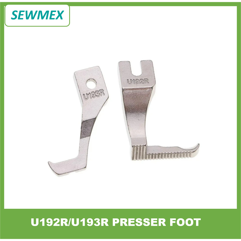 š„Ready stockš„U192R+U193R Set Tapak Zip untuk mesin jahit walking foot (Jahit Canvas)