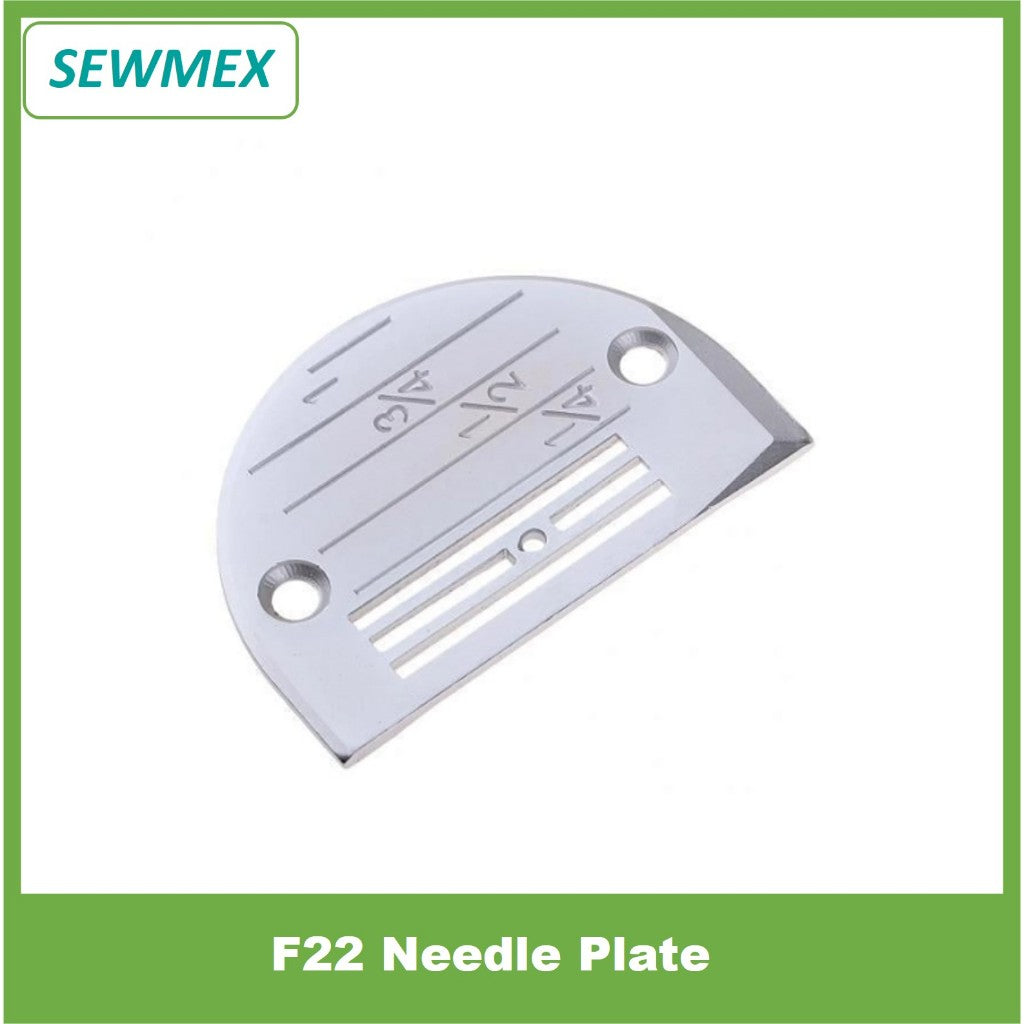 š„Ready stockš„F18 / F22 Needle Plate / XDN18T Feed Dog for lockstitch machine/ untuk mesin jahit lurus