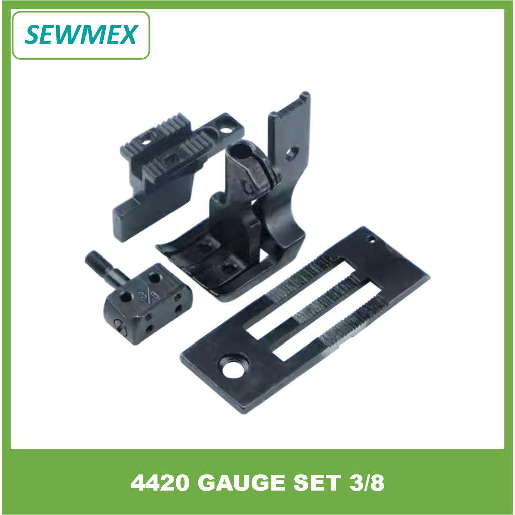 4420 3/8" & 1/4" Double Needle Gauge Set for Sewing Machine