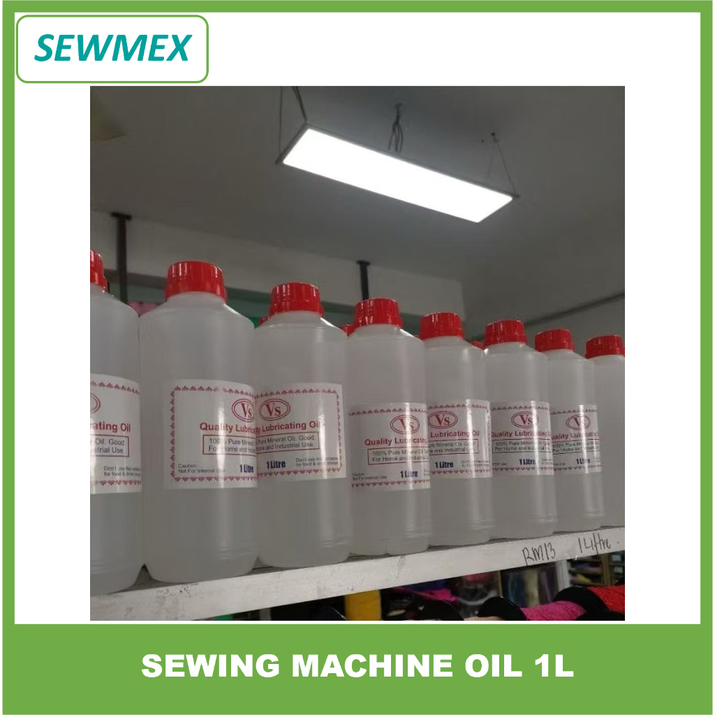 š„Ready stockš„High Speed Sewing Machine Oil 1L / Minyak Mesin Jahit 1L