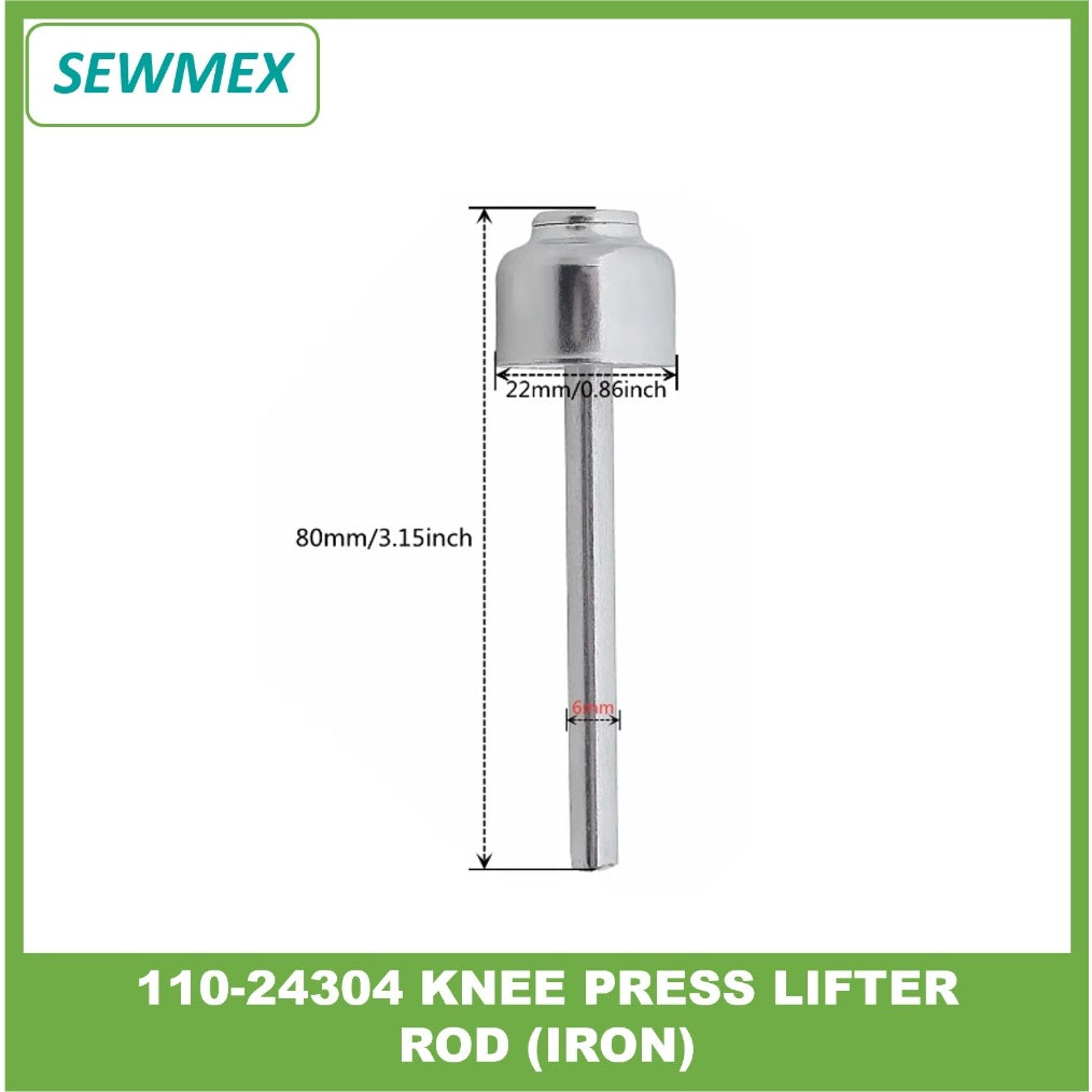 š„Ready stockš„110-24304 Knee Press Lifter Rod (Iron) untuk Mesin Jahit Industri/ Tiang Batang Dalam Takung Minyak