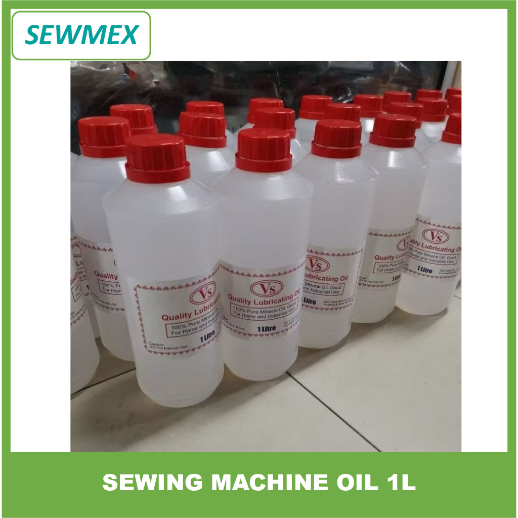 š„Ready stockš„High Speed Sewing Machine Oil 1L / Minyak Mesin Jahit 1L