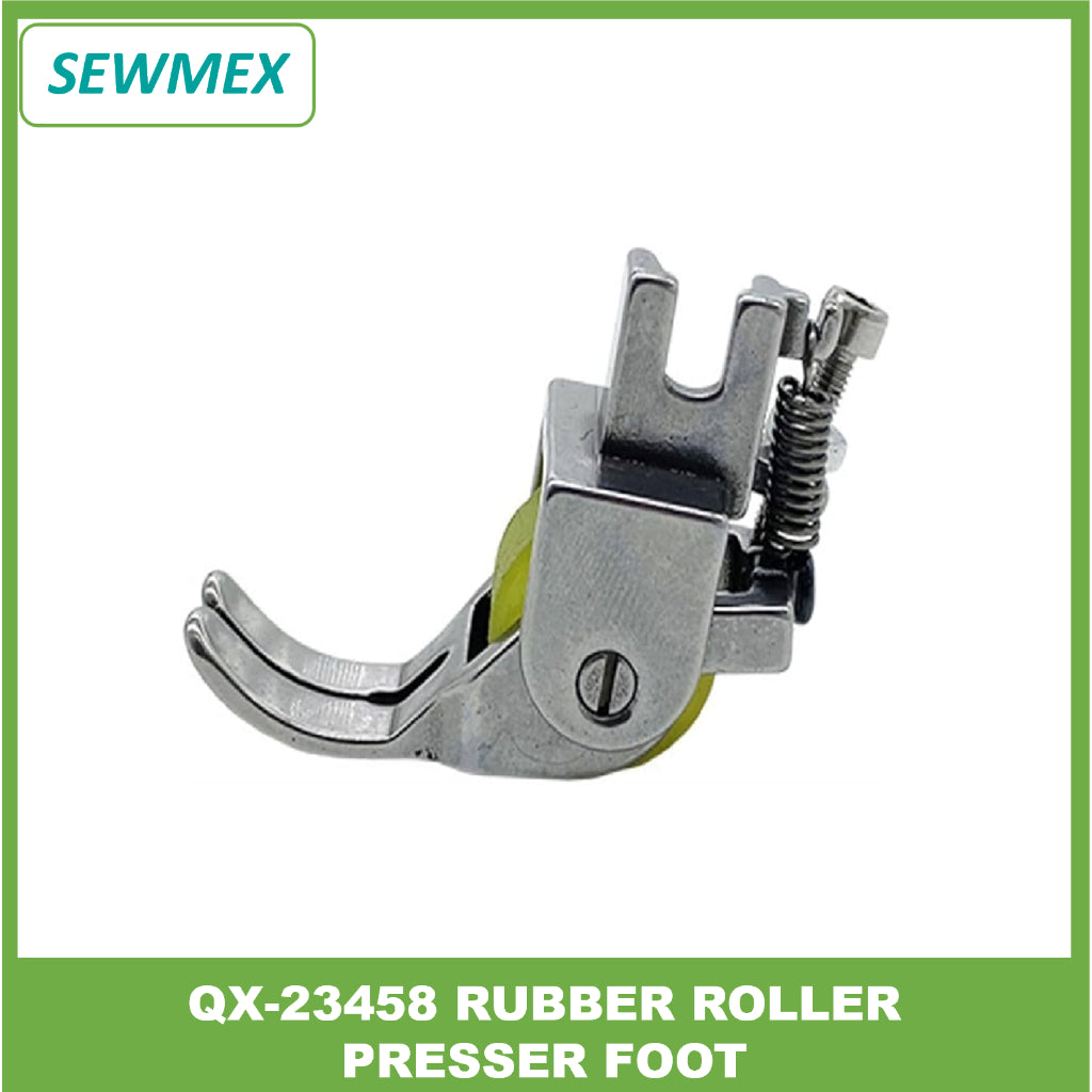 š„Ready stockš„QX-23458 Rubber Roller Presser Foot for Industrial Sewing Machines In Stock