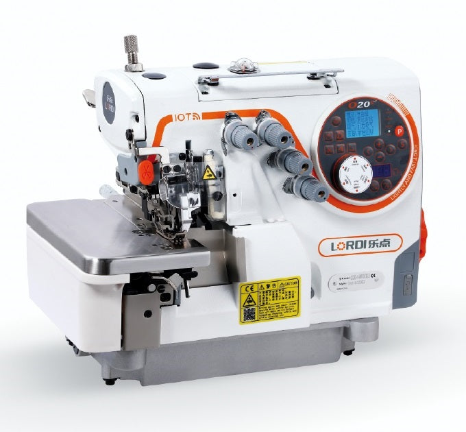 O20 Lordi 4 Thread Intelligent Super High Speed Overlock Machine With Stepping Motor