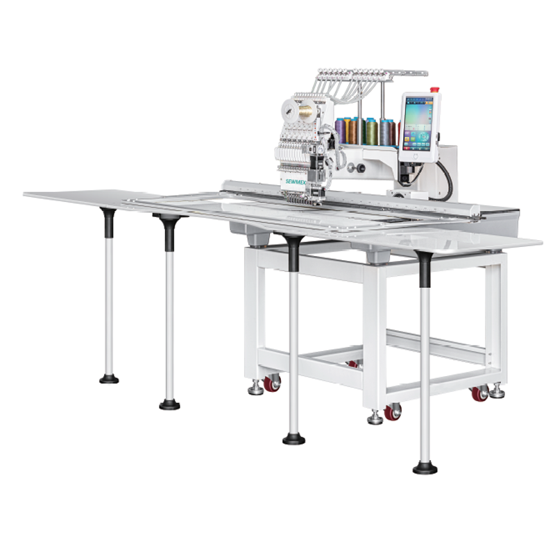 SMX-1201XL SEWMEX One Head 12 Needle High Speed Flatbed Embroidery Machine (EMB Area: 1200 x 500mm)
