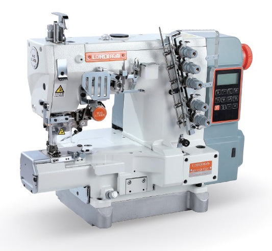 i3600UT-01GBX356-EWT Lordi Cylinder Style Intelligent Overlock Machine With Stepping Motor Thread Trimming