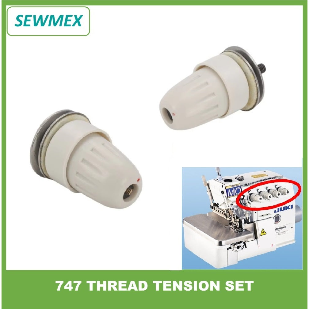 🔥Ready stock🔥Thread Tension Set for 747 Industrial Overlock Sewing Machine/ Mesin Jahit Spare Parts