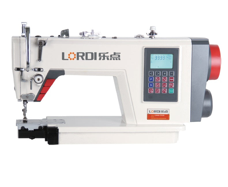 L5490-XT6/BJ Lordi Computerized Cylinder Bed Step Motor Drive One Needle Lockstitch Machine