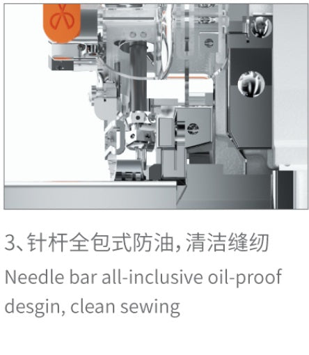 O5 Lordi 5 Thread Super High Speed Direct-Drive Overlock Machine