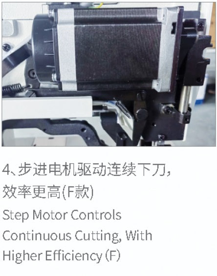 R781F Lordi Direct Drive Button Holing Machine With Stepping Motor