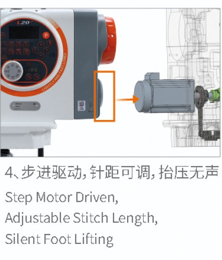 L20 Lordi Smart IOT Lockstitch Machine