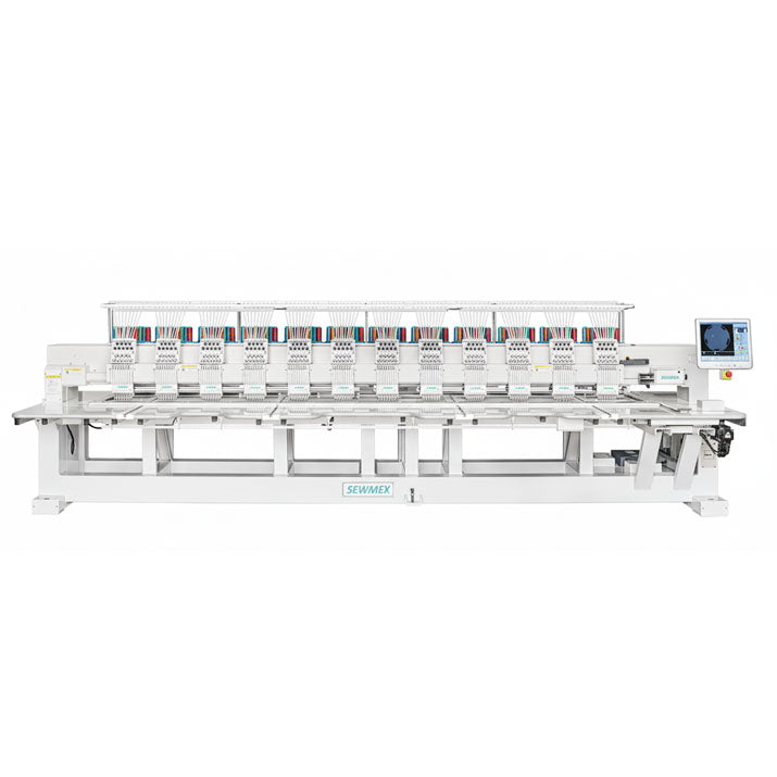 SEWMEX 12 Head 9 Needles Embroidery Machine
