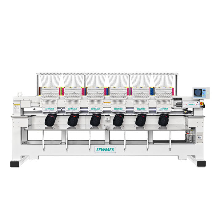 SEWMEX 6 Head 12 Needles Embroidery Machine