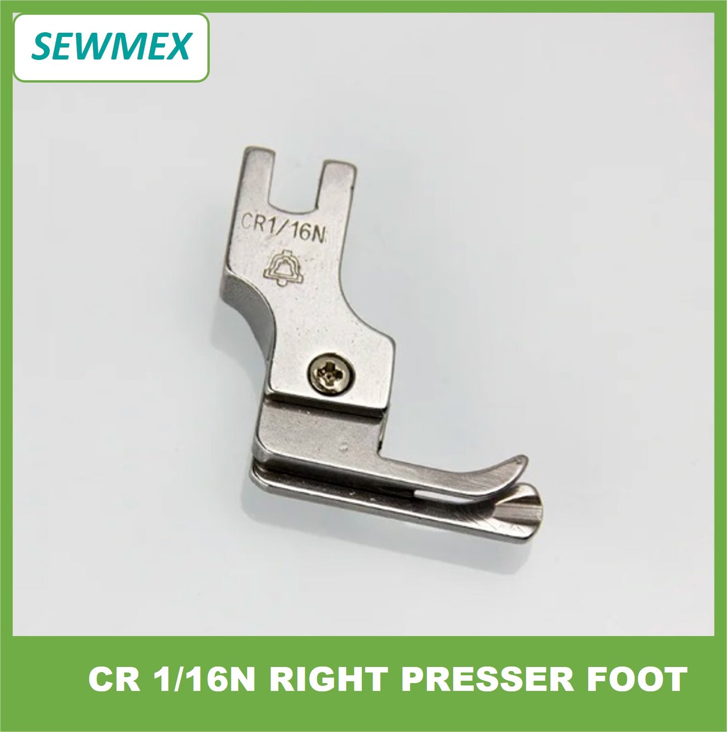 CR 1/16N & 1/32N Right Presser Foot