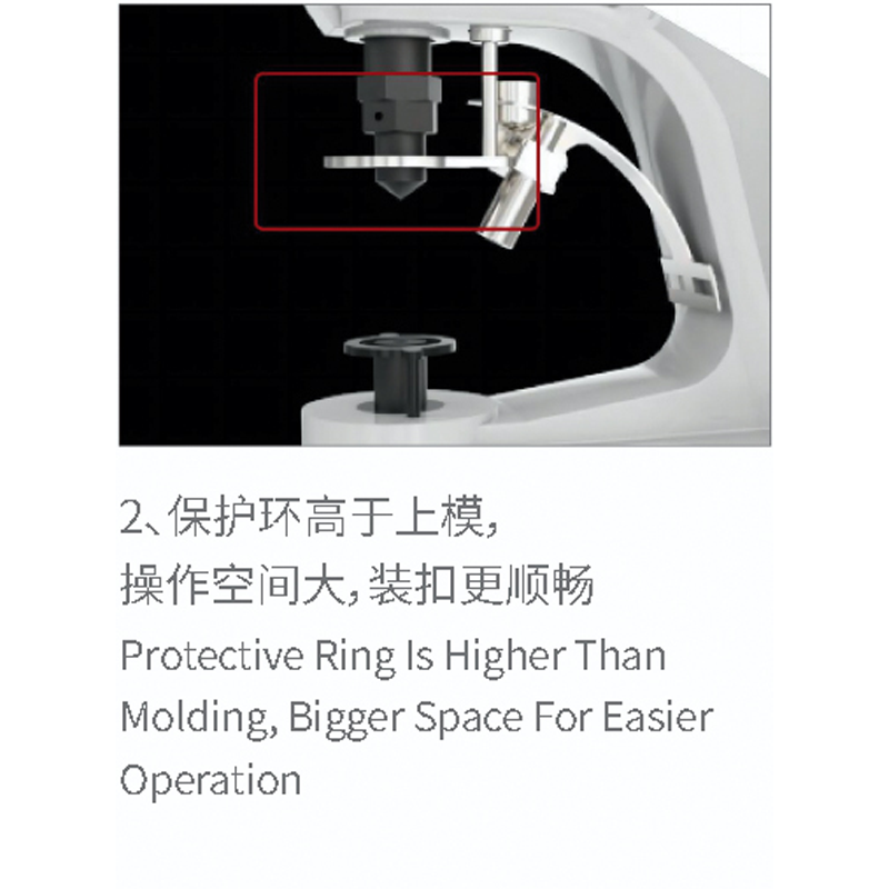 D818D Lordi Servo Snap Button Attaching Machine