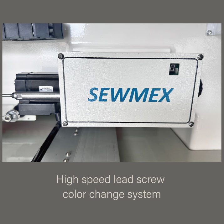 SEWMEX 12 Head 9 Needles Embroidery Machine