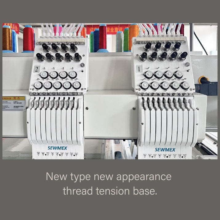 SEWMEX 12 Head 9 Needles Embroidery Machine