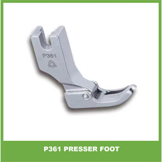 P361 Presser foot for lockstitch machine / Tapak untuk mesin jahit lurus