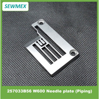 257033B56 Needle plate for W664-02/W562-02 BB/CB, for sewing piping