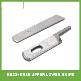🔥Ready stock🔥KR23 + KR35 Upper and lower knife for overlock machine / Pisau untuk mesin jahit tepi