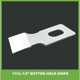 71CL 3/8" , 71CL 1/2", 71CL5/8" Button hole machine knife/pisau mesin lubang butang