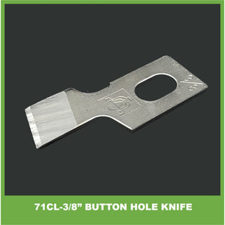 71CL 3/8" , 71CL 1/2", 71CL5/8" Button hole machine knife/pisau mesin lubang butang