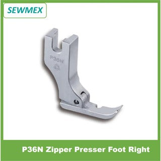 P36N/ P36LN Tapak Zip Mesin Jahit Industri/ Zipper Presser Foot Left & Right for Industrial Sewing Machine