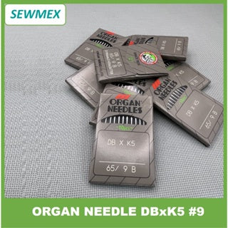 DBXK5 #9 Organ Needles/ Jarum untuk Mesin Sulam Industri/ Embroidery Machine