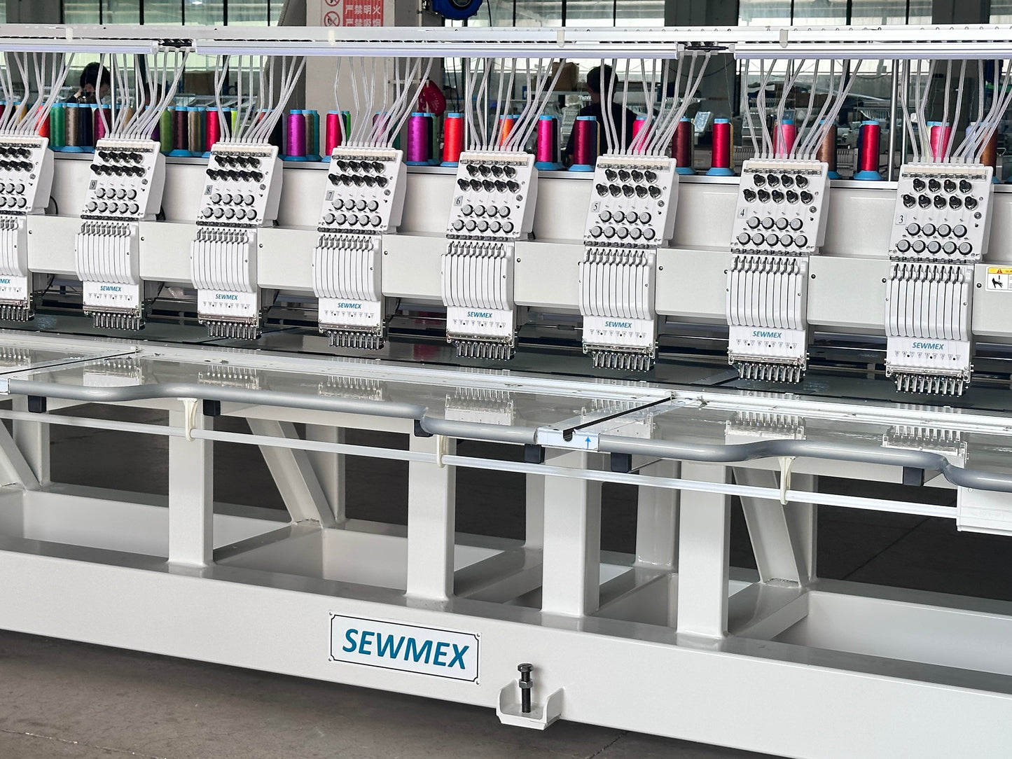 SEWMEX 12 Head 9 Needles Embroidery Machine