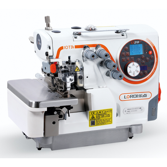 O20 Lordi 4 Thread Intelligent Super High Speed Overlock Machine With Stepping Motor