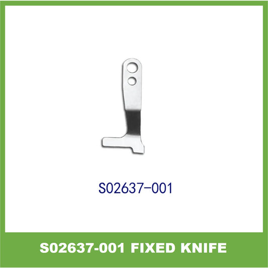 S02637-001+S02645-001 lower and movable knife for lockstitch machine/pisau untuk jahit lurus