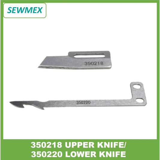 🔥Ready stock🔥350218 + 350220 Upper and lower knive for Pegasus W600 Sewing Machine/ pisau atas dan pisau bawah