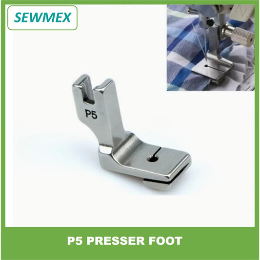 🔥Ready Stock🔥P5 Wrinkle Presser Foot/ Gathering presser foot (Pleating/ shirring) for Industrial Lockstitch Sewing Machi