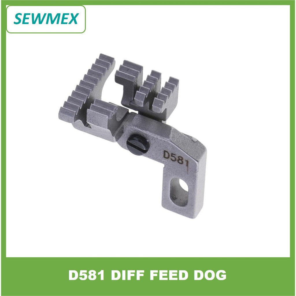 H497/ D581 Feed Dog for Siruba 757 Five Thread Sewing Machine