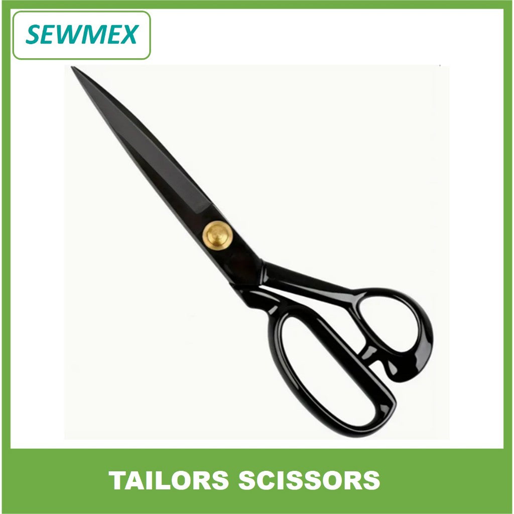 🔥Ready stock🔥Black Steel Tailoring Scissors/ Gunting Kain/ Gunting Hitam/ Tailors Scissors