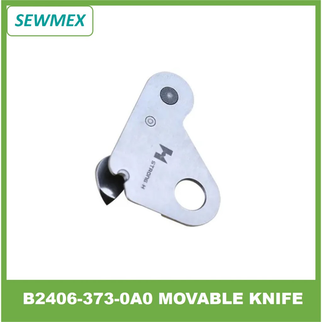 🔥Ready stock🔥B2406-373-0A0/ B2410-373-000 Movable and Fixed Knife for Juki MB-377/ MB-372/ MB-373 button sewing machine