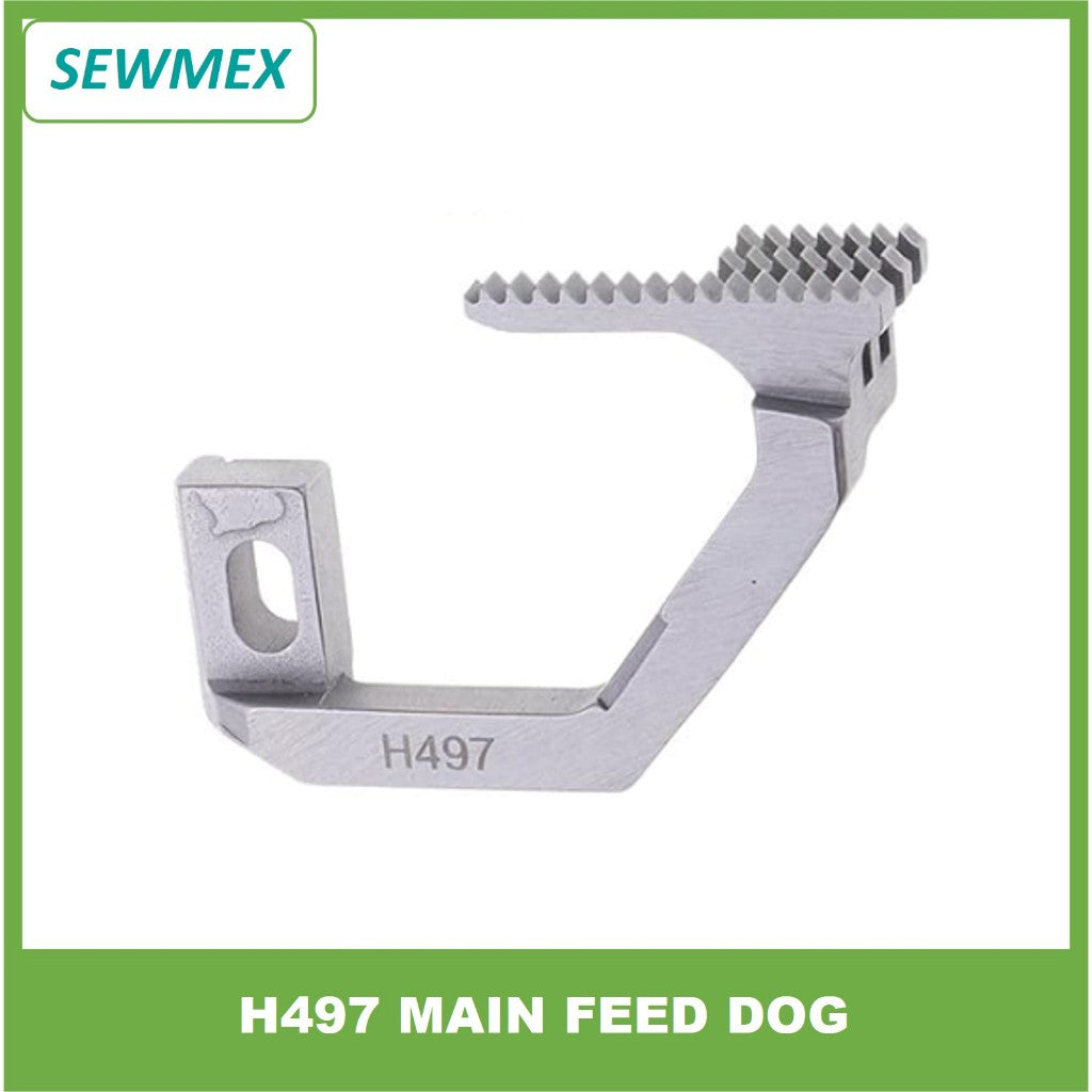 H497/ D581 Feed Dog for Siruba 757 Five Thread Sewing Machine