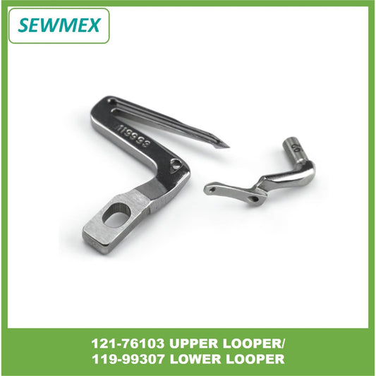 🔥Ready Stock🔥119-99307 Lower Looper/ 121-76103 Upper Looper for Juki MO-3700 Industrial Overlock Sewing Machines
