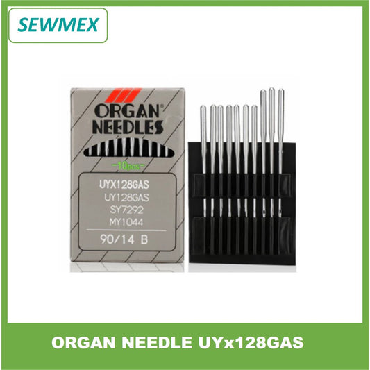 [ORIGINAL] UYX128GAS Organ Needle for Interlock Sewing Machine/ Jarum untuk Mesin Jahit Interlock