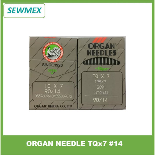 [ORIGINAL] TQX7 #14 Organ Needle for Buttoning Sewing Machine/ Jarum untuk Mesin Jahit Butang