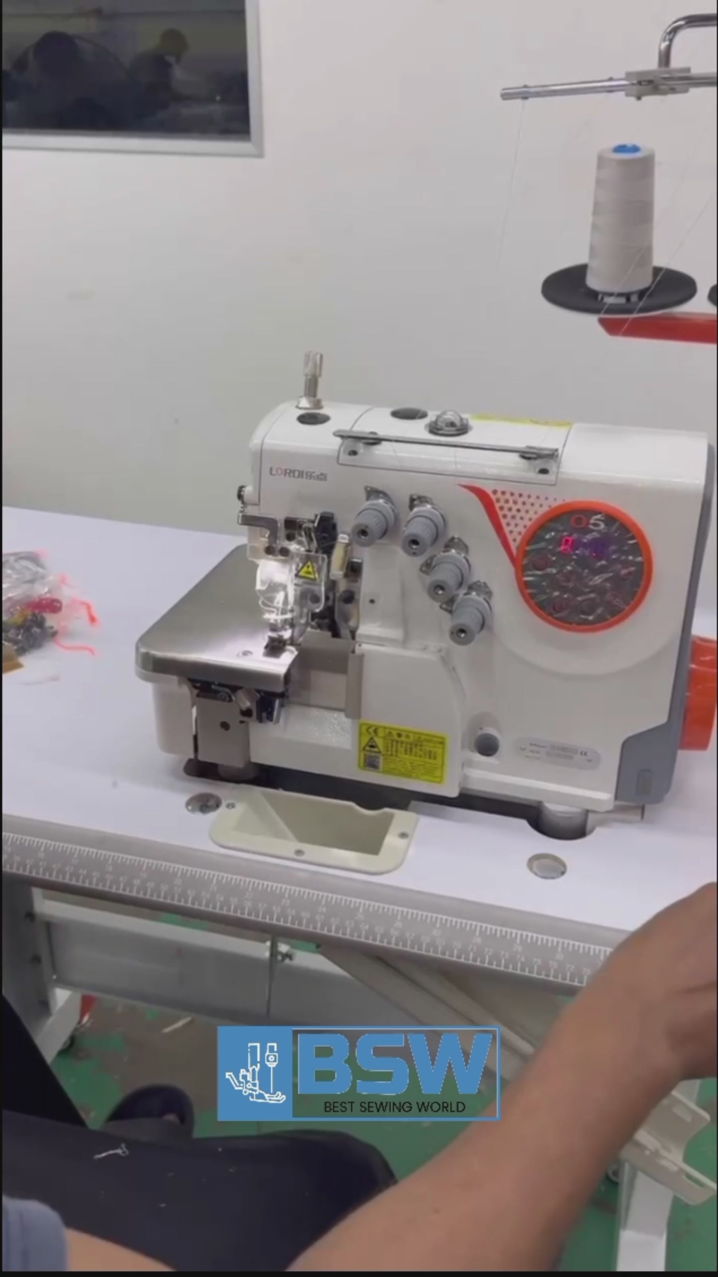 O5 Lordi 4 Thread Super High Speed Direct-Drive Overlock