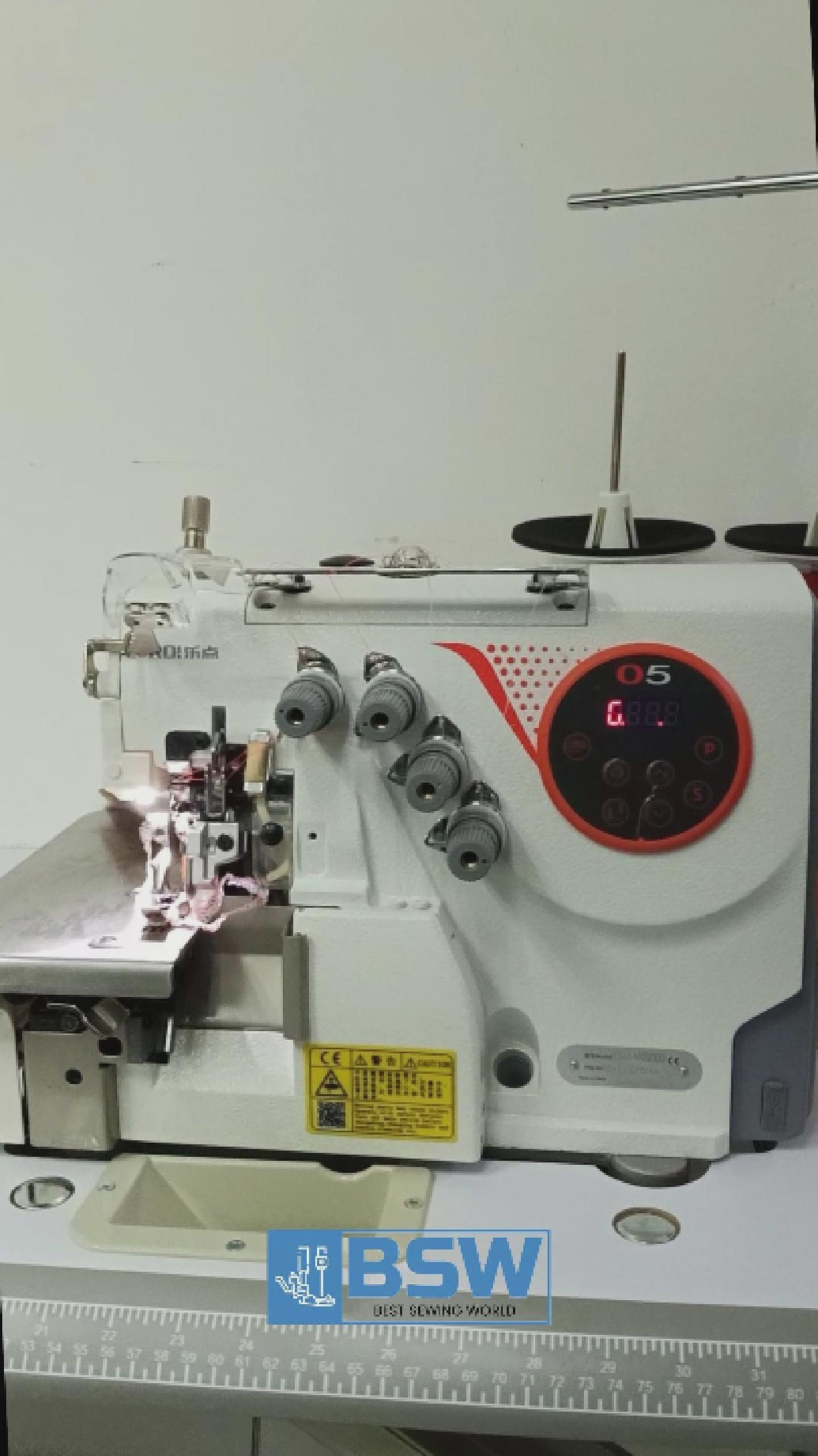 オーダーメイド　ワンオフ　和人LS同梱 Fit-S90ED-4 Computerized All Auto-Overlock Sewing Machine
